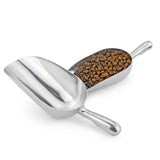 4-Size Aluminum Alloy Ice Shovel Scoop Multifunctional Grain Coffee Beans Bar Cube Scraper Measuring Spoon Kitchen Accessories