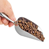 4-Size Aluminum Alloy Ice Shovel Scoop Multifunctional Grain Coffee Beans Bar Cube Scraper Measuring Spoon Kitchen Accessories