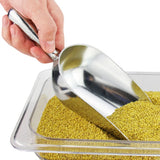 4-Size Aluminum Alloy Ice Shovel Scoop Multifunctional Grain Coffee Beans Bar Cube Scraper Measuring Spoon Kitchen Accessories