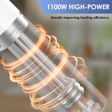 Wancle 1100W Vacuum Sous Vide Cooker IPX7 Waterproof Slow Cooker Immersion Circulator Accurate Cooking With LED Digital Display