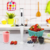 Immersion Blender 300-Watt Turbo Stick Hand Blender, Powerful Ice Crushing Design Purees Smoothies, EU Plug