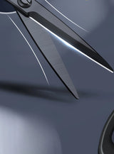 Deli 210/175mm Black Stainless Steel Scissors Business Office Stationery Home Tailor Shears Kitchen Knife Cutter Cutting Tool