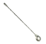 Tiki Stainless Steel 5 Piece Cocktail Set Tin-on-Tin Shaker, Jigger, Spoon and Strainer