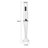 Immersion Blender 300-Watt Turbo Stick Hand Blender, Powerful Ice Crushing Design Purees Smoothies, EU Plug