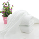 10pcs/lot Good Quality White Cheap Face Towel Small Hand Towels Kitchen Towel Hotel Restaurant Kindergarten Cotton Towel