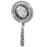 Tiki Stainless Steel 5 Piece Cocktail Set Tin-on-Tin Shaker, Jigger, Spoon and Strainer